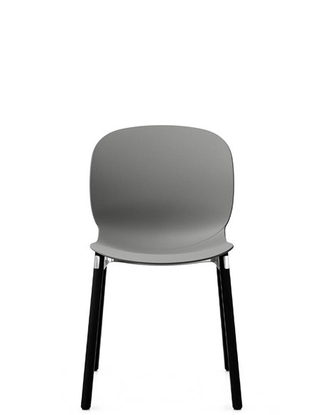 Крісло PROFIM NOOR WOODEN LEGS 6080 GLAY, DARK ASH
