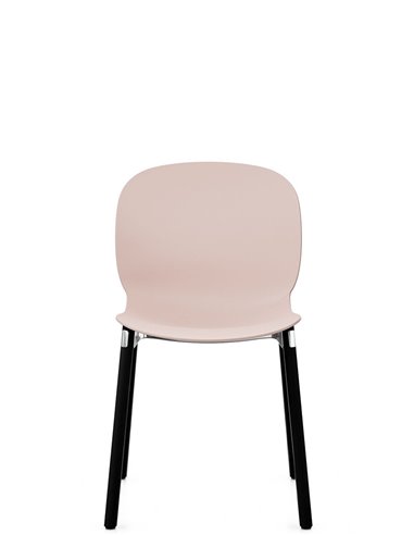 Кресло PROFIM NOOR WOODEN LEGS 6080 ROSE, DARK ASH