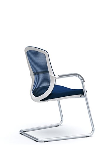 Кресло Okamura Contessa Guest chair Polished для посетителей, на полозьях