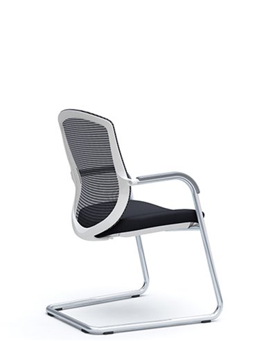Кресло Okamura Contessa Guest chair Polished для посетителей, на полозьях
