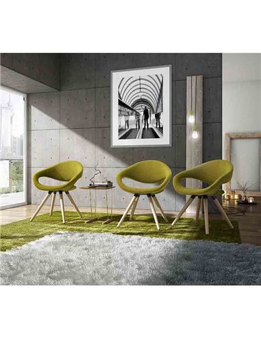 Кресло LEYFORM SAMBA 51550 для посетителя, тканевое