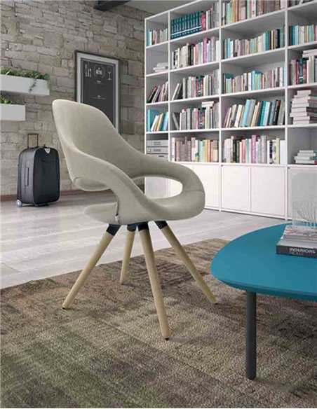 Кресло LEYFORM SAMBA 51550 для посетителя, тканевое