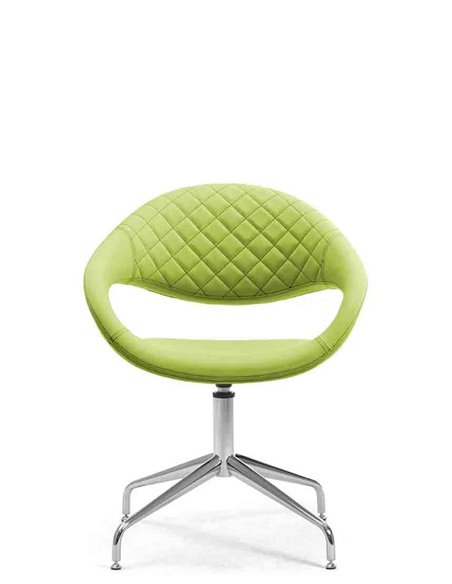 Кресло LEYFORM SAMBA 51500 для посетителя, кожаное