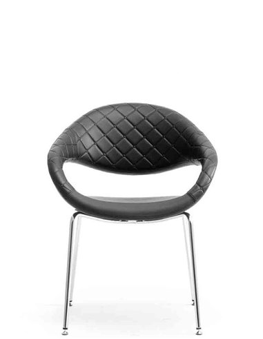 Кресло LEYFORM SAMBA 51530 для посетителя, кожаное
