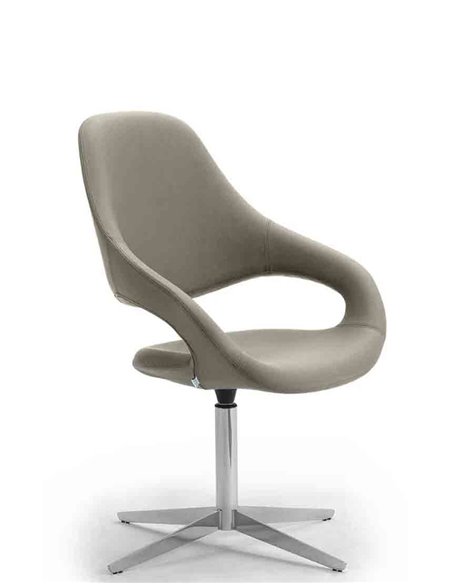 Кресло LEYFORM SAMBA PLUS 51513 для посетителя, тканевое, с высокой спинкой