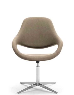 Кресло LEYFORM SAMBA PLUS 51513 для посетителя, тканевое, с высокой спинкой 2