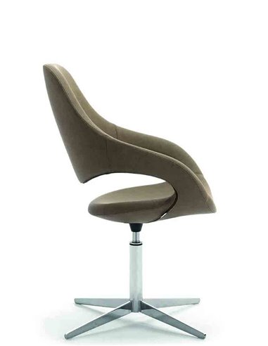 Кресло LEYFORM SAMBA PLUS 51513 для посетителя, тканевое, с высокой спинкой