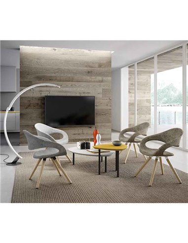 Кресло LEYFORM SAMBA PLUS 51552 для посетителя, тканевое, с высокой спинкой