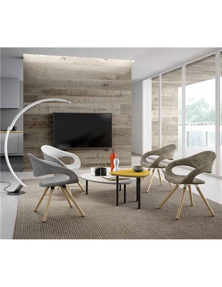 Кресло LEYFORM SAMBA PLUS 51552 для посетителя, тканевое, с высокой спинкой