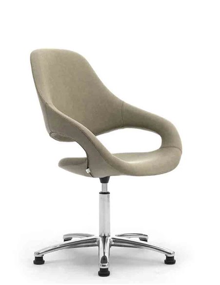 Кресло LEYFORM SAMBA PLUS 51522 для посетителя, тканевое, с высокой спинкой