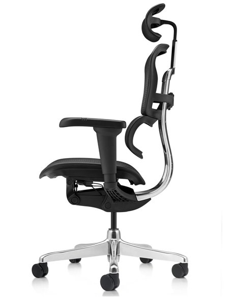 Кресло ERGOHUMAN ULTRA (EHU-AB-HAM-4D, сетка T-168-B1 BLACK), эргономичное
