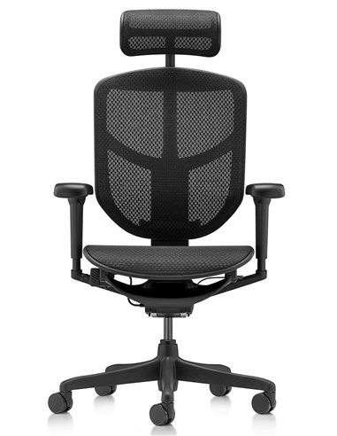 Кресло ENJOY ULTRA (EJU-B-HAM-4D, сетка T-168-B1 BLACK), эргономичное