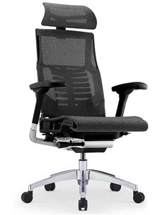 Кресло COMFORT POFIT 2 BLACK с анатомической поддержкой