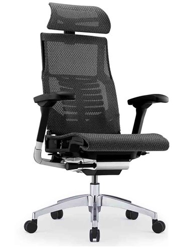 Кресло COMFORT POFIT 2 BLACK с анатомической поддержкой