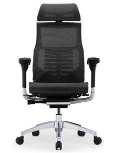 Кресло COMFORT POFIT 2 BLACK с анатомической поддержкой 2