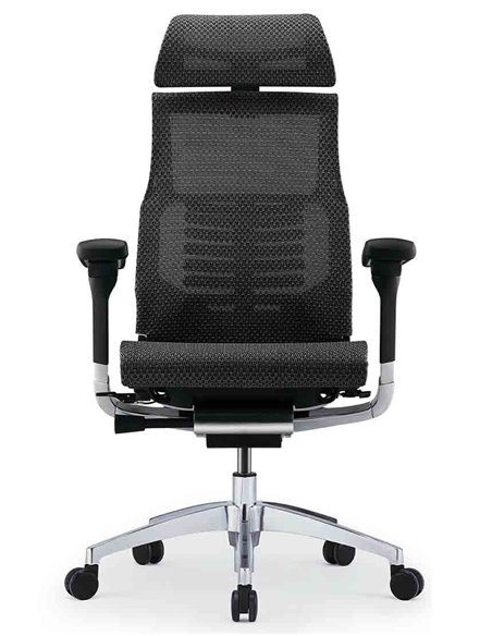 Кресло COMFORT POFIT 2 BLACK с анатомической поддержкой