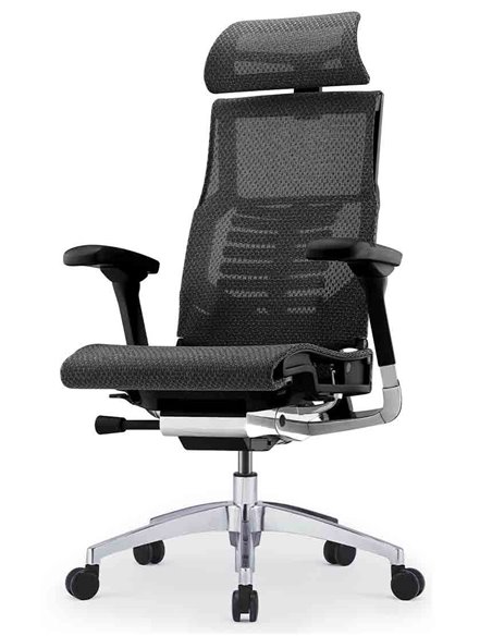 Кресло COMFORT POFIT 2 BLACK с анатомической поддержкой
