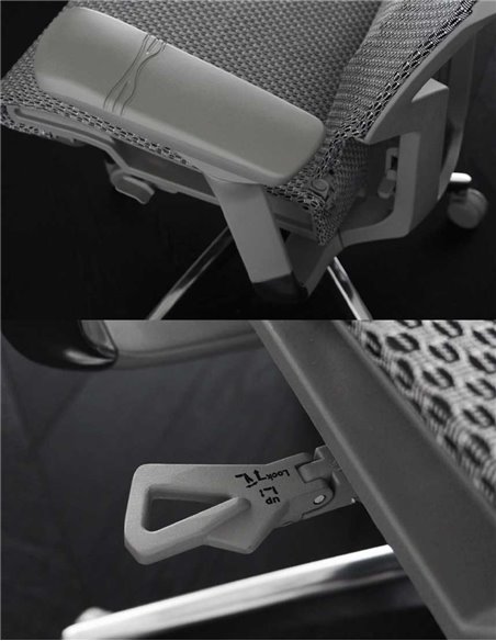 Кресло COMFORT POFIT 2 BLACK с анатомической поддержкой