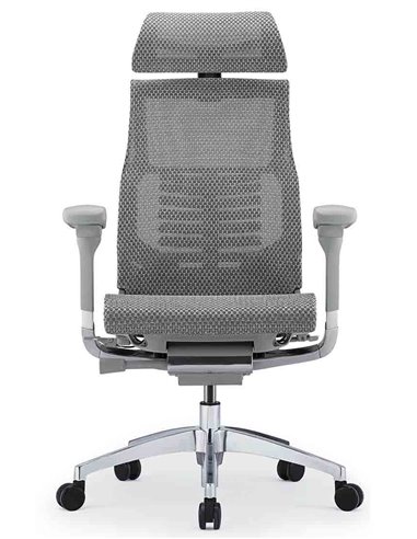 Крісло COMFORT POFIT 2 GREY з анатомічною підтримкою