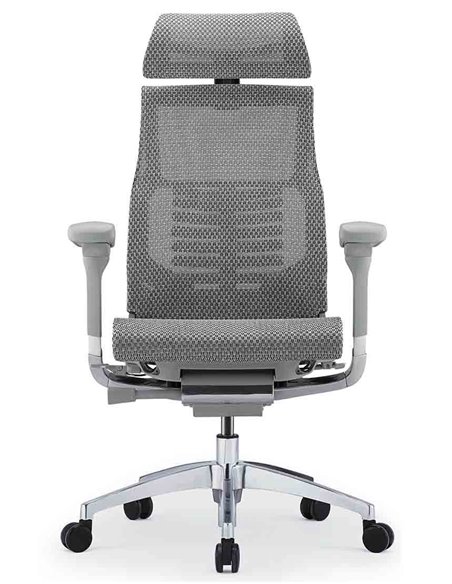 Крісло COMFORT POFIT 2 GREY з анатомічною підтримкою