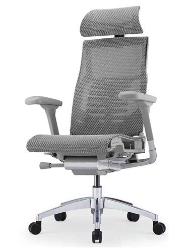 Крісло COMFORT POFIT 2 GREY з анатомічною підтримкою