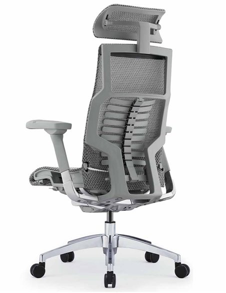 Крісло COMFORT POFIT 2 GREY з анатомічною підтримкою