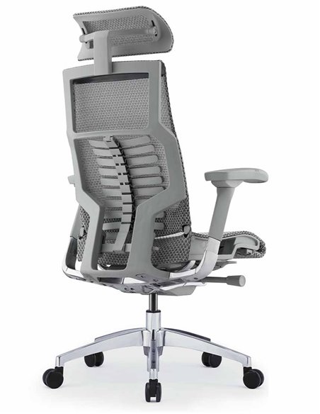 Крісло COMFORT POFIT 2 GREY з анатомічною підтримкою