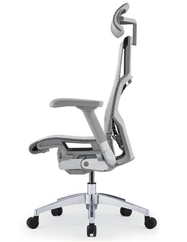 Крісло COMFORT POFIT 2 GREY з анатомічною підтримкою