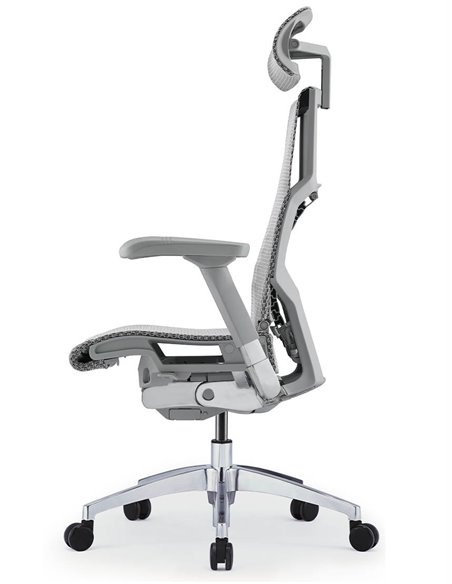 Крісло COMFORT POFIT 2 GREY з анатомічною підтримкою