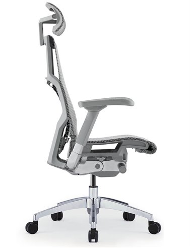 Крісло COMFORT POFIT 2 GREY з анатомічною підтримкою