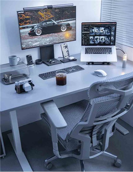 Крісло COMFORT POFIT 2 GREY з анатомічною підтримкою