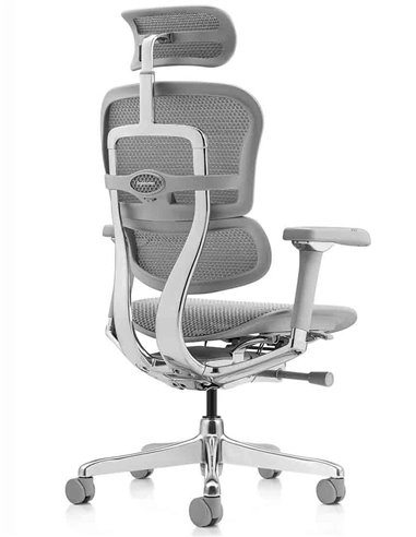 Кресло ERGOHUMAN LUXURY 2 (EHL2-AG-HAM-5D-L, сетка Т-168-B2 Natural), эргономичное
