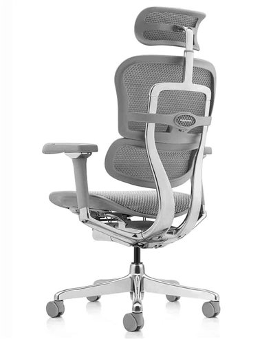 Кресло ERGOHUMAN LUXURY 2 (EHL2-AG-HAM-5D-L, сетка Т-168-B2 Natural), эргономичное