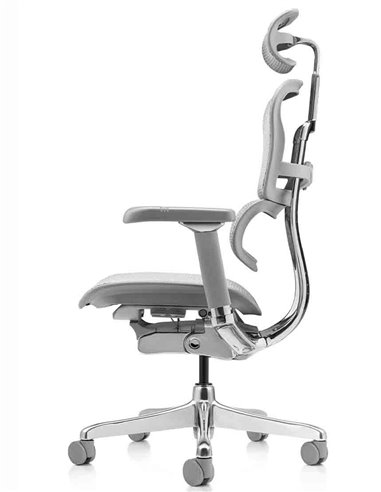 Кресло ERGOHUMAN LUXURY 2 (EHL2-AG-HAM-5D-L, сетка Т-168-B2 Natural), эргономичное