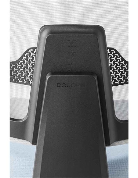 Кресло DAUPHIN INDEED ID 7056 BLACK эргономичное
