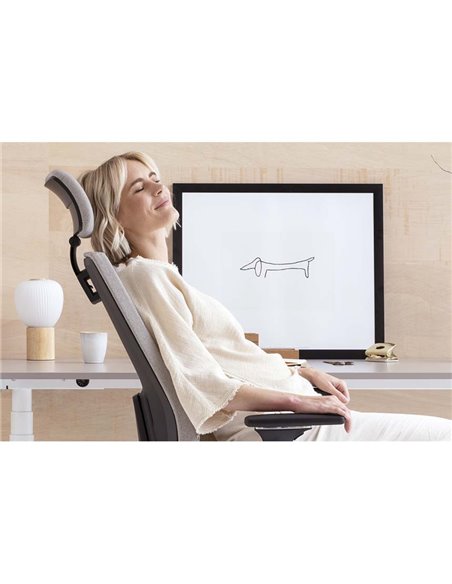 Кресло DAUPHIN INDEED ID 7048 BLACK эргономичное