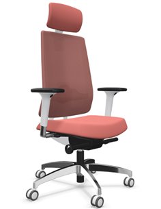 Кресло DAUPHIN INDEED ID 7058 WHITE эргономичное