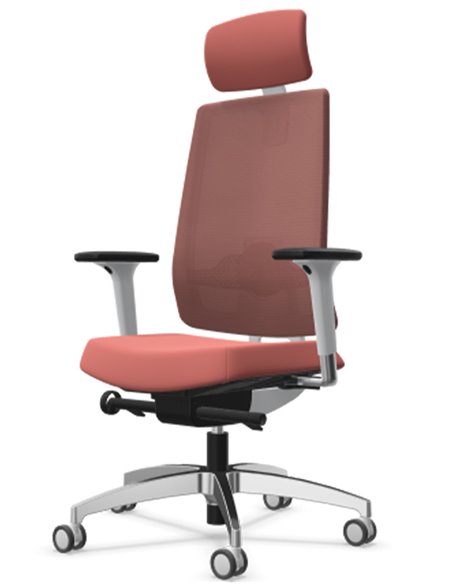 Кресло DAUPHIN INDEED ID 7058 WHITE эргономичное