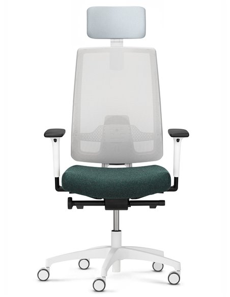 Кресло DAUPHIN INDEED ID 7058 WHITE эргономичное