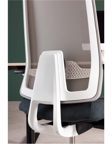 Кресло DAUPHIN INDEED ID 7058 WHITE эргономичное