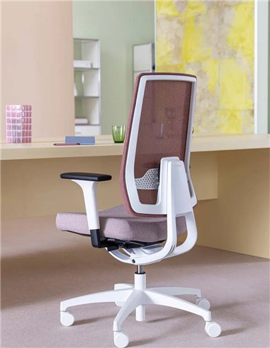Кресло DAUPHIN INDEED ID 7058 WHITE эргономичное