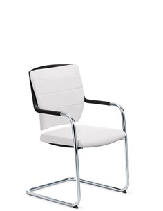 Кресло SEDUS CROSSLINE PRIME CN-283, для посетителя, кожаное