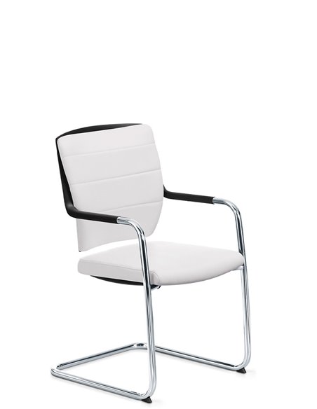 Кресло SEDUS CROSSLINE PRIME CN-283, для посетителя, кожаное