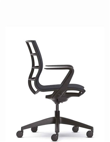 Кресло SEDUS SE:JOY EC-180 (BLACK+M79), с подлокотниками