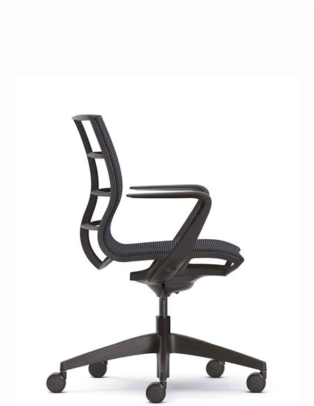 Кресло SEDUS SE:JOY EC-180 (BLACK+M79), с подлокотниками