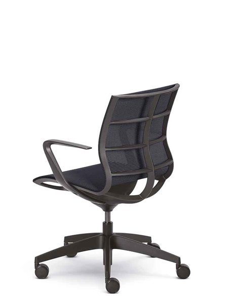 Кресло SEDUS SE:JOY EC-180 (BLACK+M79), с подлокотниками