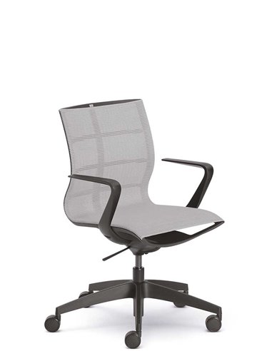 Кресло SEDUS SE:JOY EC-180 (BLACK+M78), с подлокотниками