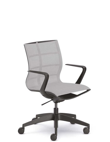 Кресло SEDUS SE:JOY EC-180 (BLACK+M78), с подлокотниками