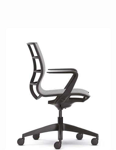 Кресло SEDUS SE:JOY EC-180 (BLACK+M78), с подлокотниками