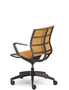 Кресло SEDUS SE:JOY EC-180 (BLACK+M75), с подлокотниками 2